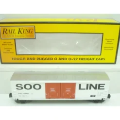 Trains*MTH 30-74526 SOO Line 50' Double Door Plugged Boxcar - Model Train Junction: Quality Parts and Art Supplies