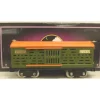 Trains*MTH 10-1087 Standard Gauge 513 Green & Orange Cattle Car #513 with Brass Trim - Model Train Junction: Quality Parts and Art Supplies