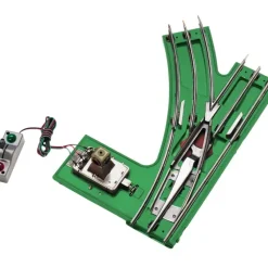 Trains*MTH 11-99045 Standard Gauge Tinplate Green 42 Inch Remote LH & Switch - Model Train Junction: Quality Parts and Art Supplies