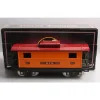 Trains*MTH 10-2043 Std. Gauge MTH Lines Orange & Maroon w/Brass 200 Series Caboose - Model Train Junction: Quality Parts and Art Supplies