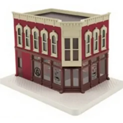 Trains*MTH 30-90342 2-Story Daily Grind Coffee Corner Building w/Blinking Sign - Model Train Junction: Quality Parts and Art Supplies