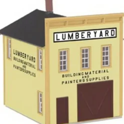 Trains*MTH 30-90346 2-Story Store Livery Building Lumber Yard - Model Train Junction: Quality Parts and Art Supplies