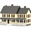 Trains*MTH 30-90330 Tan Country House with Dark Brown Shutters #4 - Model Train Junction: Quality Parts and Art Supplies