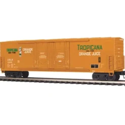 Trains*MTH 20-93486 Tropicana 50' Double Door Plugged Boxcar - Model Train Junction: Quality Parts and Art Supplies