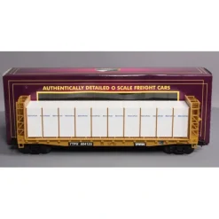 Trains*MTH 20-98662 TTX Flat Car w/Bulkheads w/Covered Wood Load V2 - Model Train Junction: Quality Parts and Art Supplies