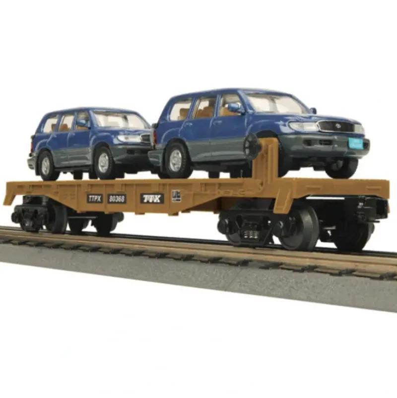 Trains*MTH 30-76300 TTX Flat Car with 2 Toyota Land Cruisers #80368 - Model Train Junction: Quality Parts and Art Supplies