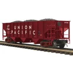 Trains*MTH 20-97704 Union Pacific 70-ton 3-Bay Hopper Car - Model Train Junction: Quality Parts and Art Supplies