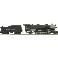 Trains*MTH 20-3288-1 UP 2-8-2 USRA Lt Mikado Steam Locomotive HiRail w/PS2. #2495 - Model Train Junction: Quality Parts and Art Supplies