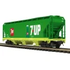 Trains*MTH 20-97713 7UP 3-Bay Centerflow Hopper - Model Train Junction: Quality Parts and Art Supplies