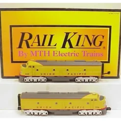 Trains*MTH 30-2180-1 UP E-8 AA Diesel Engine Set #925A/926A w/PS1 LN/Box - Model Train Junction: Quality Parts and Art Supplies