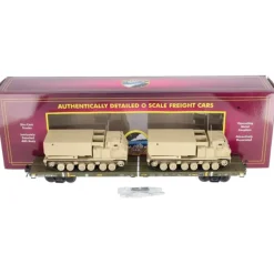 Trains*MTH 20-95470 U.S. Army Premier 60' Flat Car w/2 M270 Rocket Launchers #40234 MT/Box - Model Train Junction: Quality Parts and Art Supplies