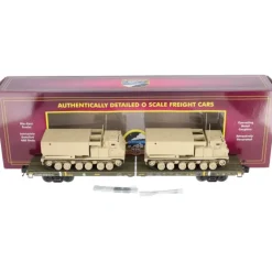 Trains*MTH 20-95470 U.S. Army Premier 60' Flat Car w/2 M270 Rocket Launchers #40230 MT/Box - Model Train Junction: Quality Parts and Art Supplies