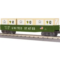 Trains*MTH 30-72014 U.S.Army Gondola w/Crates - Model Train Junction: Quality Parts and Art Supplies