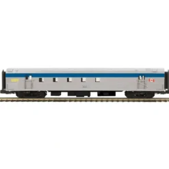 Trains*MTH 20-68138 VIA Rail 70' ABS RPO Passenger Car (Ribbed) - Model Train Junction: Quality Parts and Art Supplies