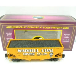 Trains*MTH 20-97232 Waddel Coal (#102) 2-Bay Fish Belly Hopper w/ Load - Model Train Junction: Quality Parts and Art Supplies