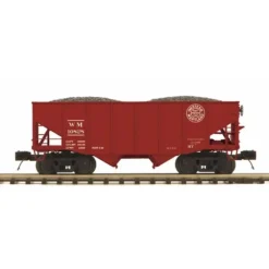 Trains*MTH 20-97271 Western Maryland 2-Bay Fish Belly Hopper Car w/Coal Load #10820 - Model Train Junction: Quality Parts and Art Supplies