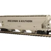 Trains*MTH 20-97657 Wisconsin & Southern Centerflow Hopper #501112 - Model Train Junction: Quality Parts and Art Supplies