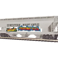 Trains*MTH 20-97700 WM 3-Bay Centerflow Hopper w/Grafitti - Model Train Junction: Quality Parts and Art Supplies
