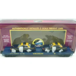 Trains*MTH 20-98548 WV Flat Car with 2 Ford Police Cars - Model Train Junction: Quality Parts and Art Supplies