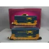 Trains*MTH 20-20395B O CSX Twin Stack Container Set (Set of 2) EX/Box - Model Train Junction: Quality Parts and Art Supplies