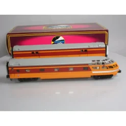 Trains*MTH 20-3438B O Milwaukee Road 2-Car 70' Streamlined Baggage/Observation Cars LN/Box - Model Train Junction: Quality Parts and Art Supplies