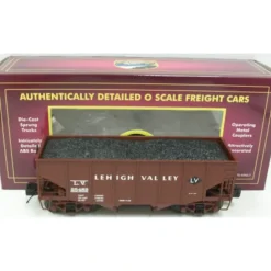 Trains*MTH 20-97210O Gauge Lehigh Valley 2-Bay Fish Belly Hopper Car #25478 - Model Train Junction: Quality Parts and Art Supplies