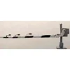 Trains*NJ International 1170 HO Red & White Automatic Crossing Gates (Pack of 2) - Model Train Junction: Quality Parts and Art Supplies