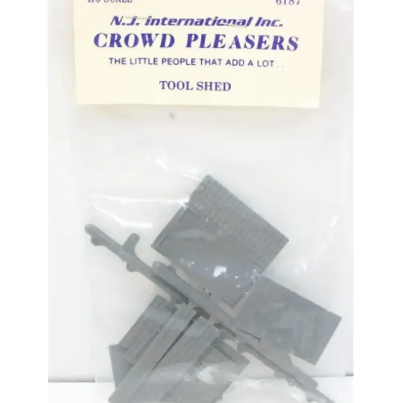 Trains*NJ International 6187 HO Scale Tool Shed - Model Train Junction: Quality Parts and Art Supplies