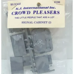 Trains*NJ International 6186 HO Signal Cabinet (Pack of 2) - Model Train Junction: Quality Parts and Art Supplies