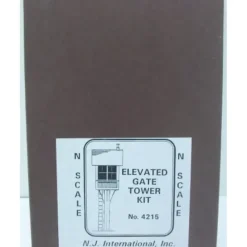 Trains*NJ International 4215 N Scale Elevated Gate Tower Kit - Model Train Junction: Quality Parts and Art Supplies