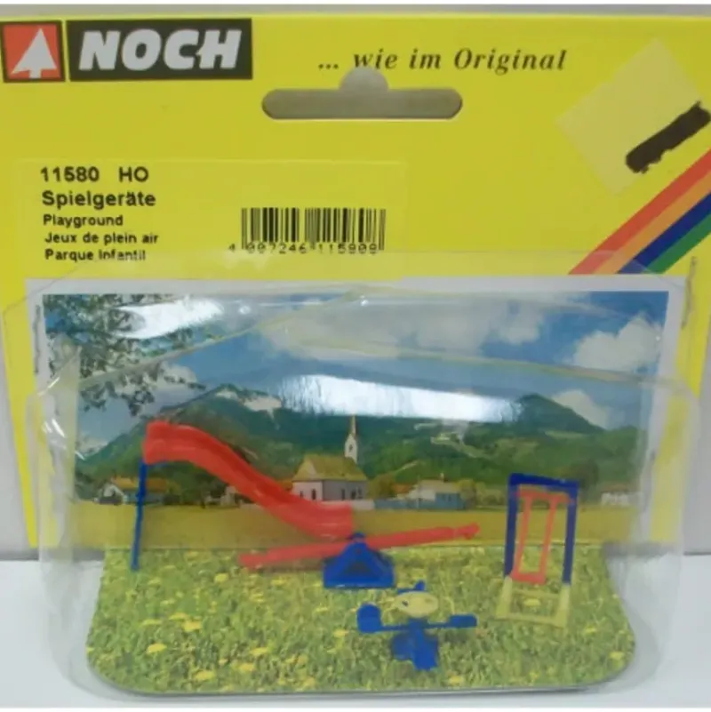 Trains*Noch 11580 Playground Equipment #4 HO Figures - Model Train Junction: Quality Parts and Art Supplies