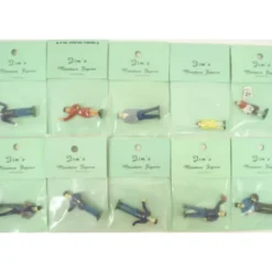 Trains*O Scale 10 Pewter Hand Painted Figures for Train Layout SALE - Model Train Junction: Quality Parts and Art Supplies