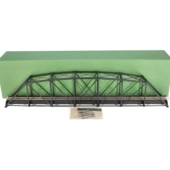 Trains*Overland 3341 HO Brass 175' Riveted Curved Chord Single Track Pin Conn. Bridge LN/Box - Model Train Junction: Quality Parts and Art Supplies