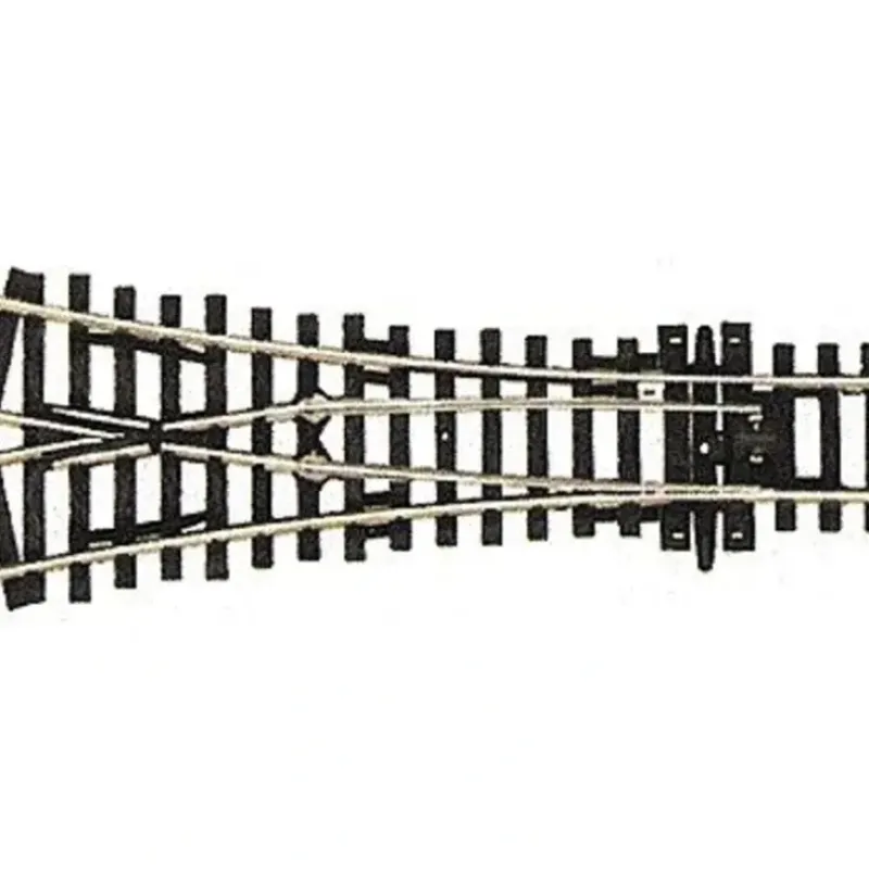Trains*Peco SL-97 HO/OO Code 100 24 Small Radius Insulfrog Y Switch Turnout - Model Train Junction: Quality Parts and Art Supplies
