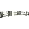 Trains*Peco SL-87 HO/OO Code 100 60" Large Radius Insulfrog Left Hand Switch Turnout - Model Train Junction: Quality Parts and Art Supplies