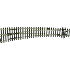 Trains*Peco SL-87 HO/OO Code 100 60" Large Radius Insulfrog Left Hand Switch Turnout - Model Train Junction: Quality Parts and Art Supplies