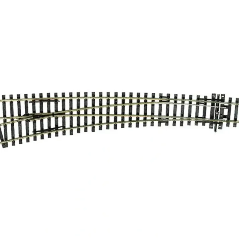 Trains*Peco SL-87 HO/OO Code 100 60" Large Radius Insulfrog Left Hand Switch Turnout - Model Train Junction: Quality Parts and Art Supplies