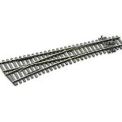 Trains*Peco SL-E196 HO Code 75 12 36" Radius Left Hand Switch Turnout - Model Train Junction: Quality Parts and Art Supplies