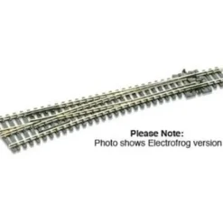 Trains*Peco SL-E389 N Code 80 8 36" Radius Left Hand Switch Turnout - Model Train Junction: Quality Parts and Art Supplies