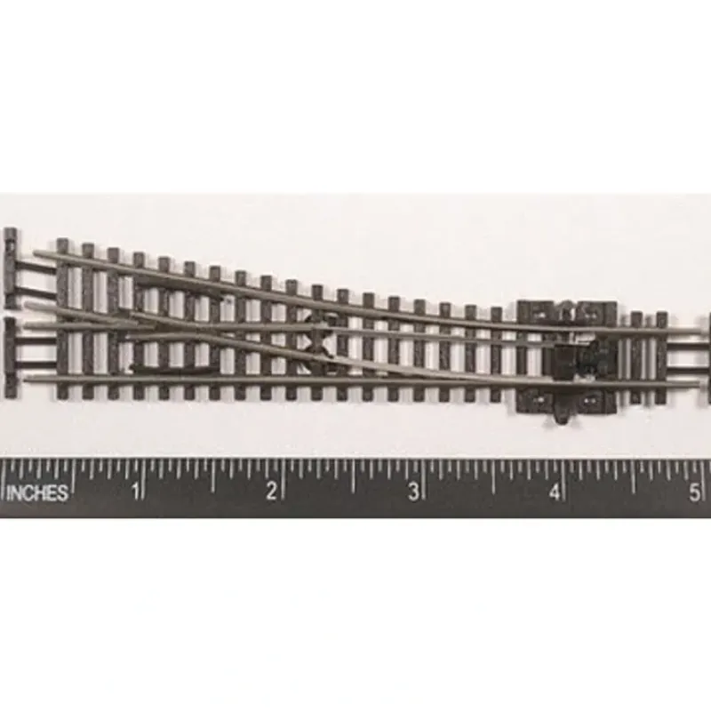 Trains*Peco SL-E391F N Code 55 10 12" Radius Right Hand Switch Turnout - Model Train Junction: Quality Parts and Art Supplies