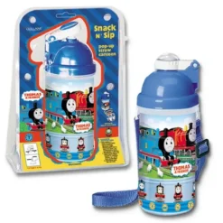 Trains*Pecoware 826TT Thomas & Friends Pop-Up Straw Canteen - Model Train Junction: Quality Parts and Art Supplies