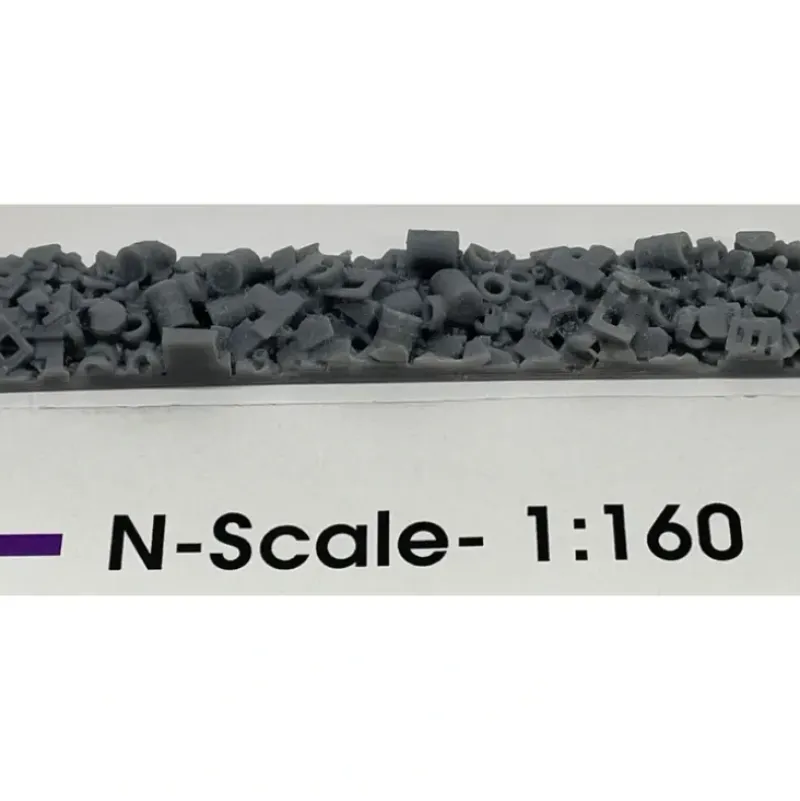 Trains*Phoenix Precision Models 30620 N AHM Gondola 50' Scrap Load - Model Train Junction: Quality Parts and Art Supplies