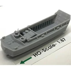 Trains*Phoenix Precision Models 31115 HO LCVP Higgins Boat Flatcar Load - Model Train Junction: Quality Parts and Art Supplies