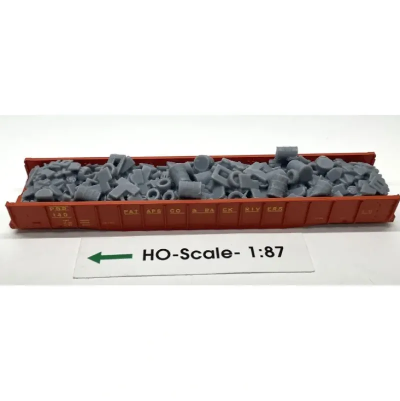 Trains*Phoenix Precision Models 31622 HO LifeLike 52'6' Gondola Scrap Load - Model Train Junction: Quality Parts and Art Supplies