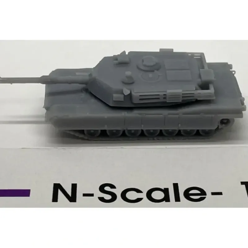 Trains*Phoenix Precision Models 30065 N M1 Abrams MBT Flatcar Load - Model Train Junction: Quality Parts and Art Supplies
