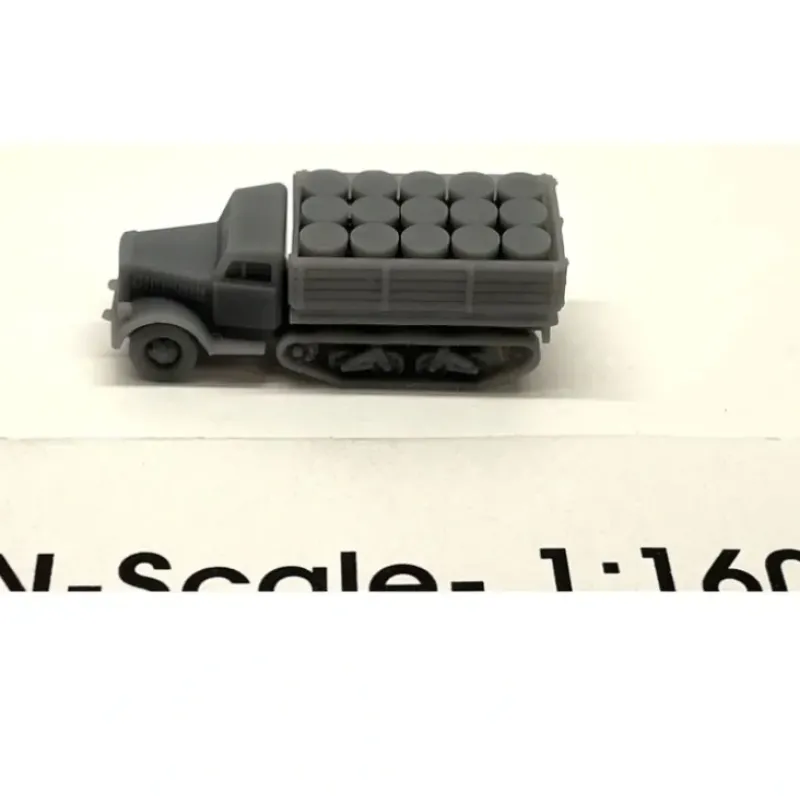 Trains*Phoenix Precision Models 30045 N Drum Filled Half-Track - Model Train Junction: Quality Parts and Art Supplies