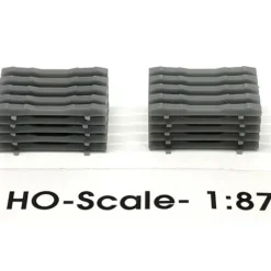 Trains*Phoenix Precision Models 31595 HO Concrete Tie Stack (Pack of 2) - Model Train Junction: Quality Parts and Art Supplies