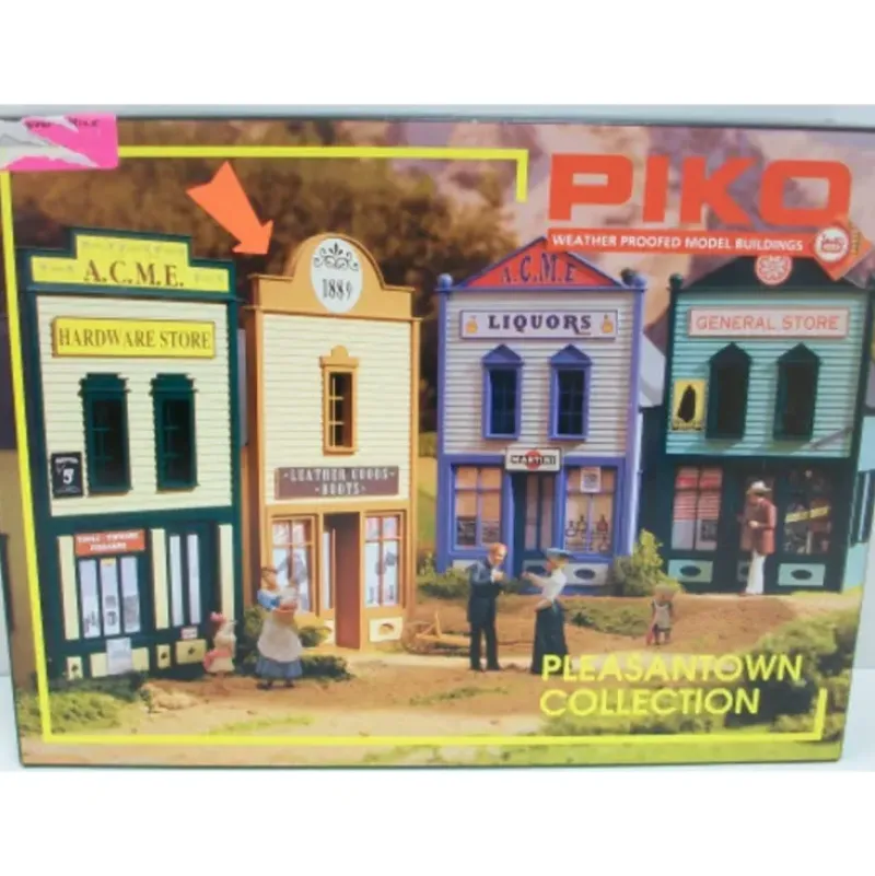 Trains*Piko 62237 G Leather Good & Boots Building Kit - Model Train Junction: Quality Parts and Art Supplies