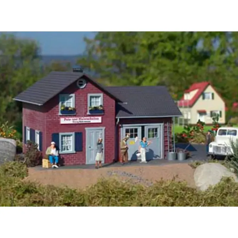Trains*Piko 62078 G Mel's Fix-It Shop Building Kit - Model Train Junction: Quality Parts and Art Supplies