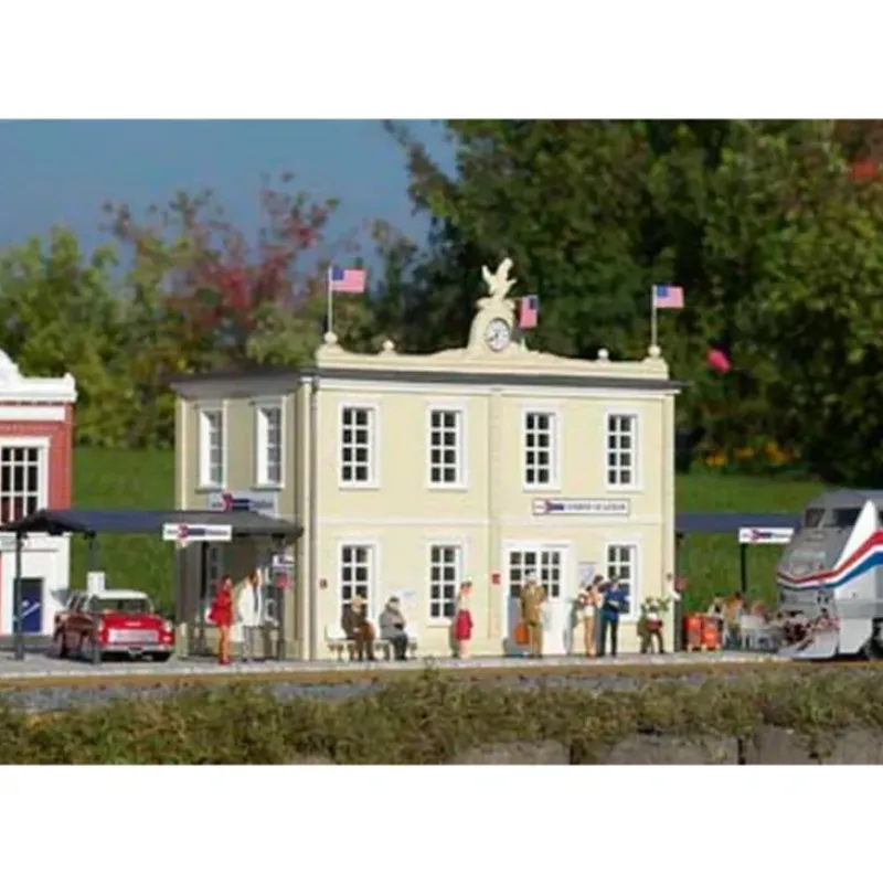 Trains*Piko 62028 G Union Station Building Kit - Model Train Junction: Quality Parts and Art Supplies